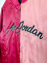 Load image into Gallery viewer, Air Jordan Color Block Satin Bomber Jacket

