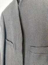 Load image into Gallery viewer, Vintage Checked Collarless Jacket

