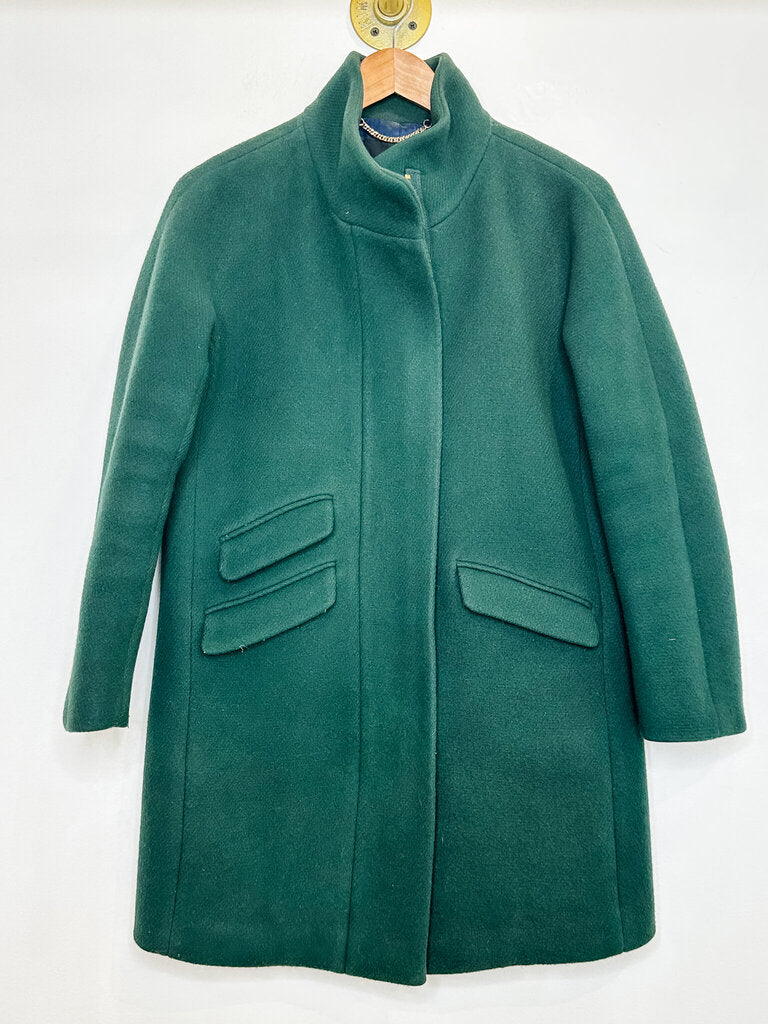 Italian Wool Zip Up Jacket