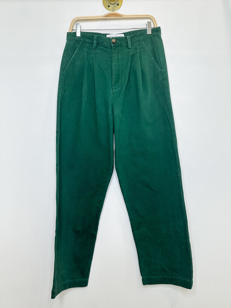 Pleated Wide Leg Pants