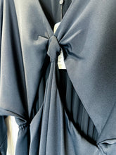 Load image into Gallery viewer, Silky Long Sleeve Midi Dress with Cutouts (NWT, orig. $200)

