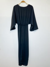 Load image into Gallery viewer, Silky Long Sleeve Midi Dress with Cutouts (NWT, orig. $200)
