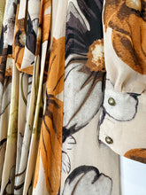Load image into Gallery viewer, Oversized Floral Print Long Sleeve Maxi Dress (NWT)
