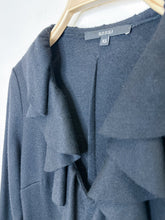 Load image into Gallery viewer, 3/4 Sleeve Fitted Dress with Ruffled V-Neck
