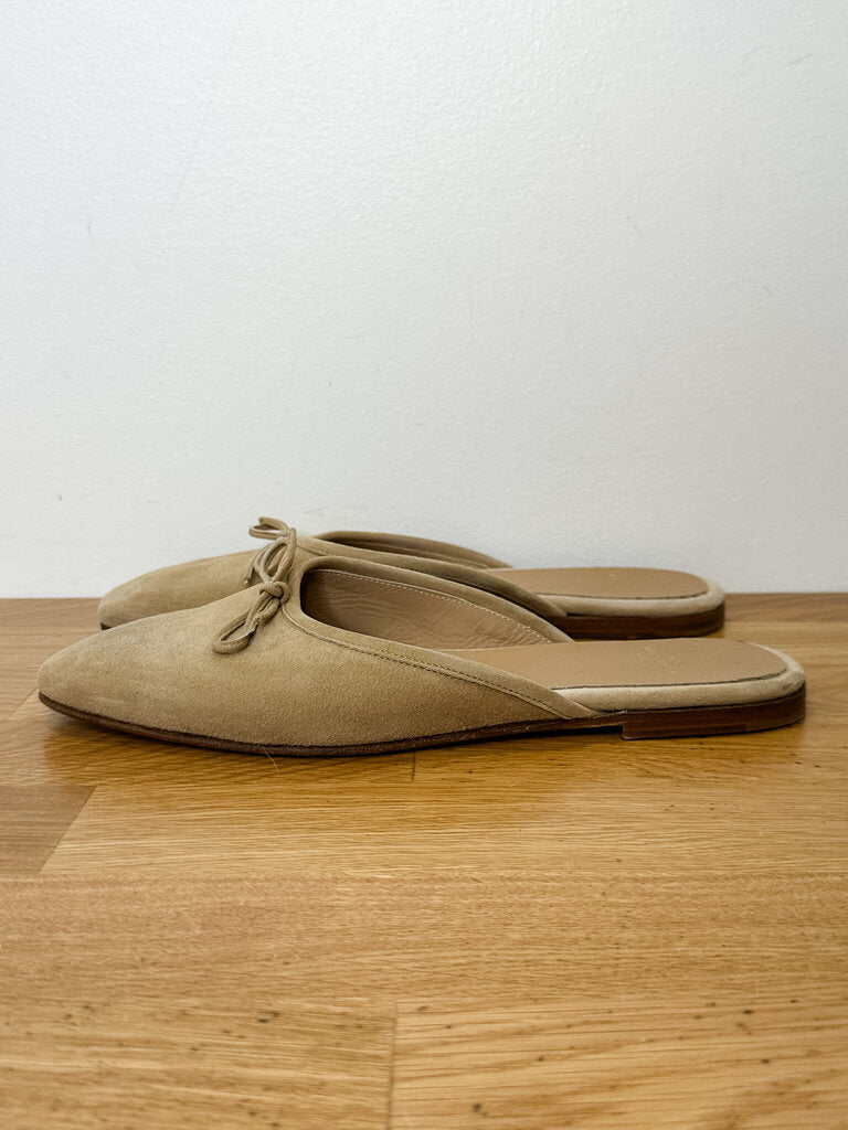 Joy Suede Mules (orig. $275)