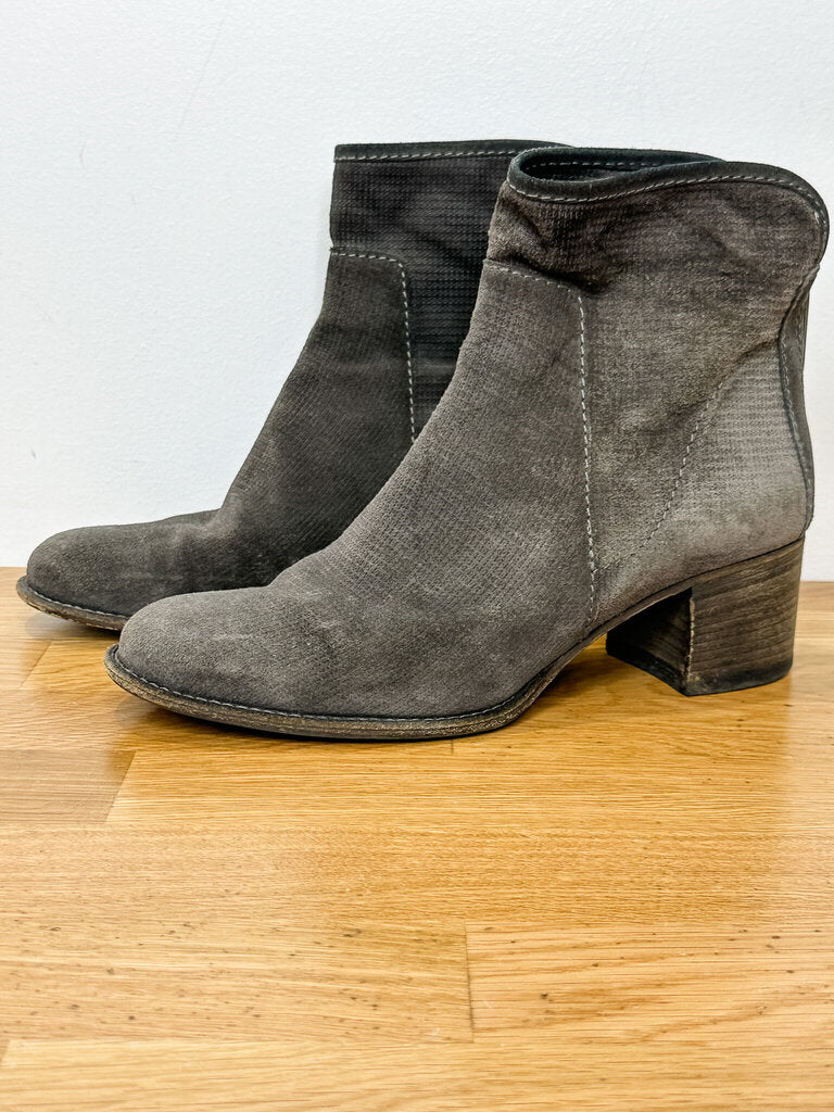 Waterproof Suede Booties