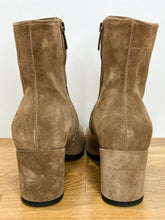 Load image into Gallery viewer, Suede Square Toe Ankle Boots
