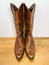 Load image into Gallery viewer, Embroidered Leather Western Boots
