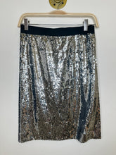 Load image into Gallery viewer, Knee Length Sequin Skirt (orig. ~$220)
