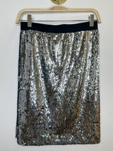 Load image into Gallery viewer, Knee Length Sequin Skirt (orig. ~$220)
