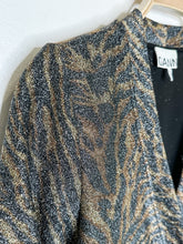 Load image into Gallery viewer, Sparkly Animal Print Cardigan
