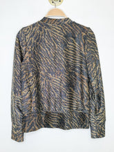 Load image into Gallery viewer, Sparkly Animal Print Cardigan
