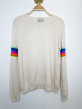 Load image into Gallery viewer, Cashmere Sweater with Arm Stripes (orig. ~$289)
