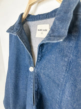 Load image into Gallery viewer, Boxy Denim Long Sleeve Shirt (NWT, orig. ~$405)
