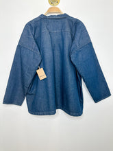 Load image into Gallery viewer, Boxy Denim Long Sleeve Shirt (NWT, orig. ~$405)
