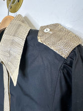 Load image into Gallery viewer, Long Sleeve Button Up Shirt with Python Trim
