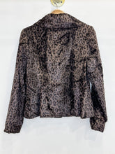 Load image into Gallery viewer, Leopard Print Faux Fur Jacket
