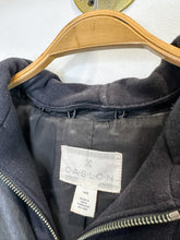 Load image into Gallery viewer, Leather Jacket with Detachable Sweatshirt Hoodie
