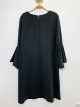 Load image into Gallery viewer, V-Neck Bell Sleeve Shift Dress (NWT, orig. $598)
