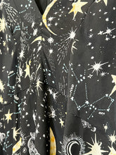 Load image into Gallery viewer, Night Sky Print Long Sleeve Dress with Box Pleat Skirt
