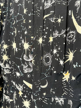 Load image into Gallery viewer, Night Sky Print Long Sleeve Dress with Box Pleat Skirt
