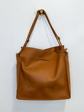 Load image into Gallery viewer, Vegan Leather (made from water bottles + plants) Large Shopper (orig. $495)
