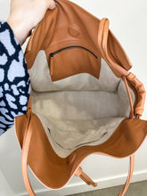Load image into Gallery viewer, Vegan Leather (made from water bottles + plants) Large Shopper (orig. $495)
