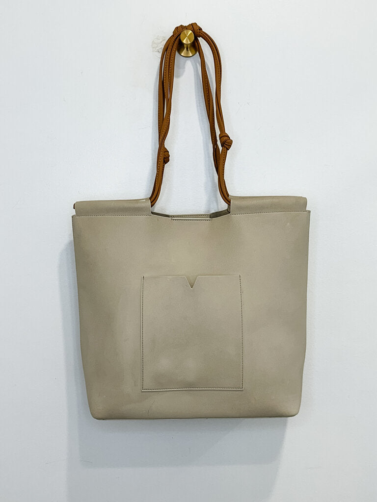 Vegan Leather (made from water bottles + plants) Market Tote (orig. $295)