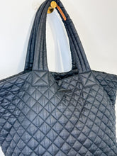 Load image into Gallery viewer, Quilted Tote with Zip Closure
