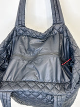 Load image into Gallery viewer, Quilted Tote with Zip Closure
