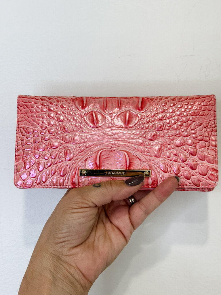 Embossed Leather Wallet