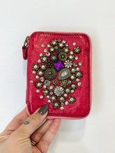 Load image into Gallery viewer, &quot;Afrodite&quot; Embellished Leather Wallet (orig. $310)
