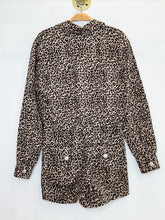 Load image into Gallery viewer, Leopard Print Long Sleeve Romper (orig. $445)
