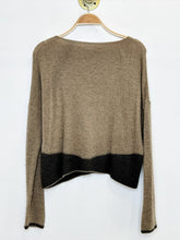 Load image into Gallery viewer, Alpaca-Wool Blend Color Block Sweater (orig. ~$480)
