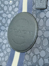 Load image into Gallery viewer, Dempsey Tote 40 in Signature Jacquard with Stripe + Patch (orig. $500)
