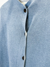 Load image into Gallery viewer, Organic Cotton Long Cardigan with Off-Center Buttons
