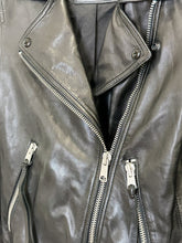 Load image into Gallery viewer, Lamb Leather Moto Jacket
