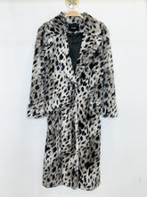 Load image into Gallery viewer, Animal Print Faux Fur Coat
