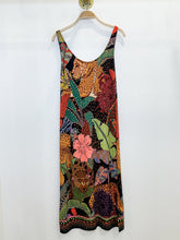 Load image into Gallery viewer, Tropical Print Tank Midi Dress

