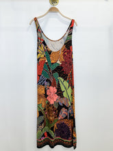 Load image into Gallery viewer, Tropical Print Tank Midi Dress
