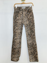 Load image into Gallery viewer, Snake Print Straight Leg
