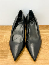 Load image into Gallery viewer, Pointed Toe Block Heel Pumps (orig. $289)
