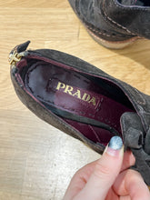 Load image into Gallery viewer, Suede Platform Lace Up Heels (AS IS: missing right zipper pull)
