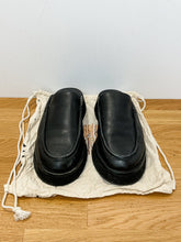 Load image into Gallery viewer, Duncan Leather Backless Loafer (orig. $238)
