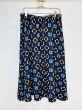 Load image into Gallery viewer, Square + Western Print Skirt

