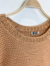 Load image into Gallery viewer, Cotton Dasha Chunky Knit Short Sleeve Sweater (orig. $132)
