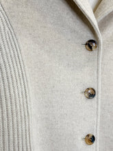 Load image into Gallery viewer, Cashmere Blazer with Ribbed Knit Sleeves
