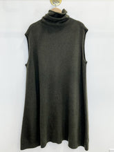 Load image into Gallery viewer, Cashmere Sleeveless Turtleneck Open Front Sweater
