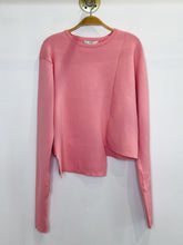 Load image into Gallery viewer, Asymmetrical Ribbed Long Sleeve Top
