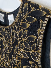Load image into Gallery viewer, Vintage Beaded Silk Sleeveless Top
